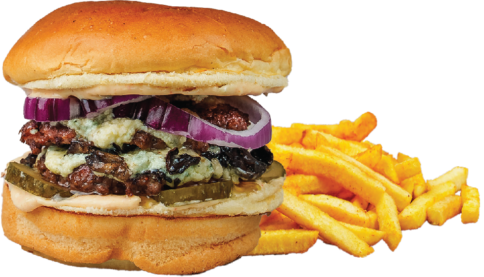 BLUE CHEESE BURGER